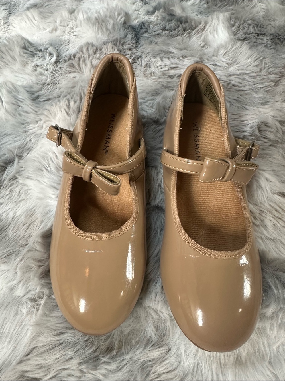 Weissman Girls Patent Mary Jane Tap Shoes